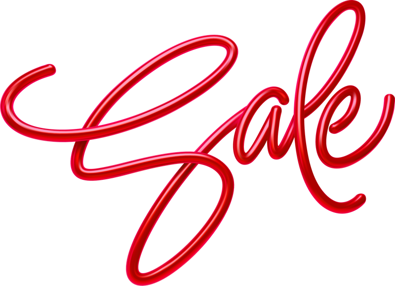 Red Sale Calligraphy 